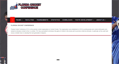 Desktop Screenshot of florida-cricket.com